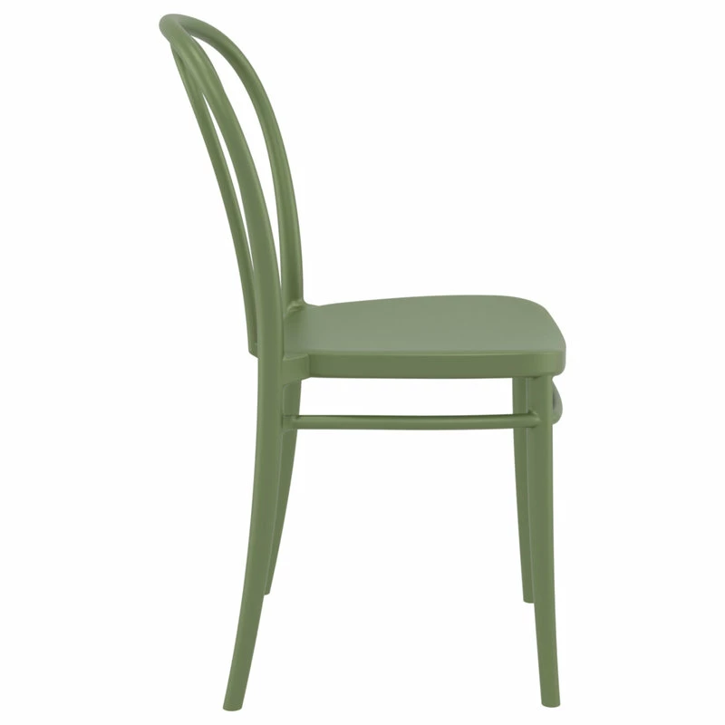 Outlet ๐ Compamia Victor Resin Outdoor Chair Olive Green, Set Of 2 ๐ - Image 4