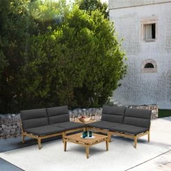 Hot Sale 🌟 Armen Living Arno Outdoor Square Teak Wood Coffee Table 🎉 15 Hot Sale 🌟 Armen Living Arno Outdoor Square Teak Wood Coffee Table 🎉 -GDF Studio Shop 01f185070148f299 8196 w800 h800 b0 p0