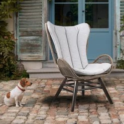 New โ๏ธ Armen Living King Outdoor Lounge Chair, Dark Eucalyptus And Grey Cushion ๐ 17 New โ๏ธ Armen Living King Outdoor Lounge Chair, Dark Eucalyptus And Grey Cushion ๐ -GDF Studio Shop 0771a3df01e6c0c3 2839 w800 h800 b0 p0