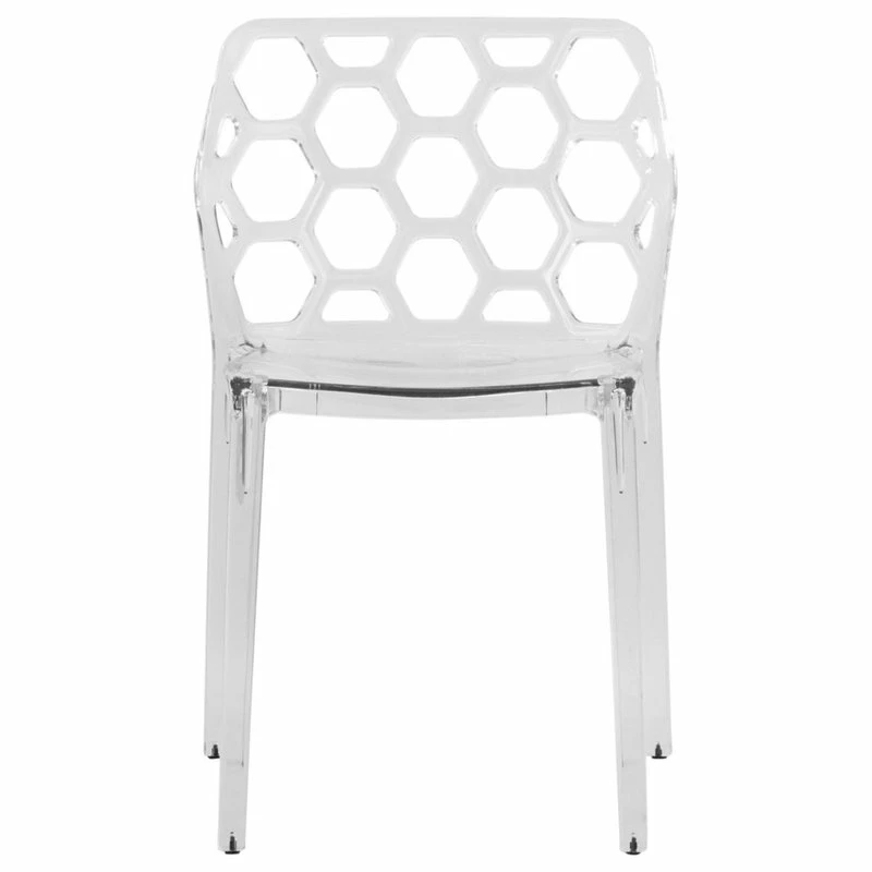 Deals ๐ LeisureMod Modern Dynamic Dining Chair Clear ๐ 4 Deals ๐ LeisureMod Modern Dynamic Dining Chair Clear ๐ - Image 2