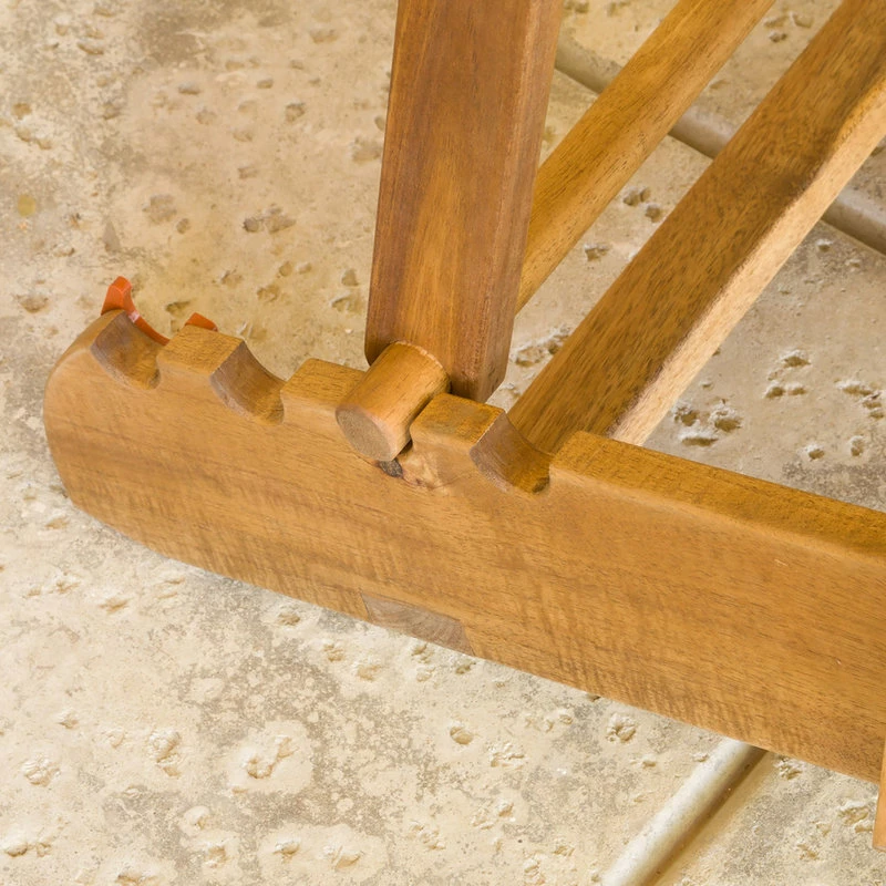 Brand new ๐ฅ GDFStudio GDF Studio Katherine Outdoor Reclining Wood Adirondack Chairs, Set Of 2, Natural โ - Image 6