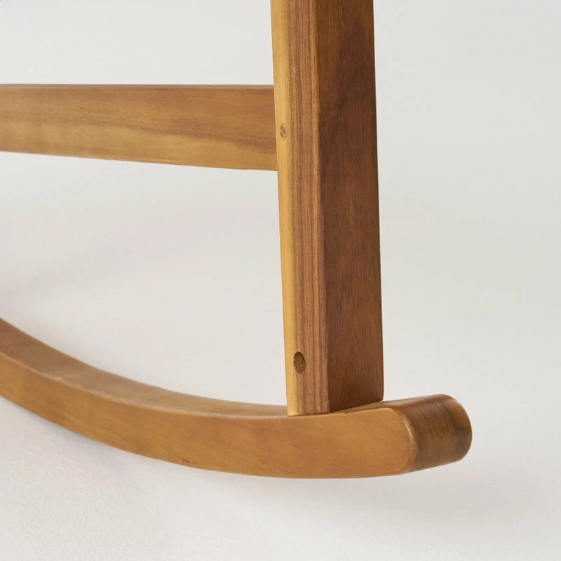 Deals 🤩 GDFStudio Penny Outdoor Acacia Wood Rocking Chairs, Set Of 2, Teak Finish 🥰 - Image 10