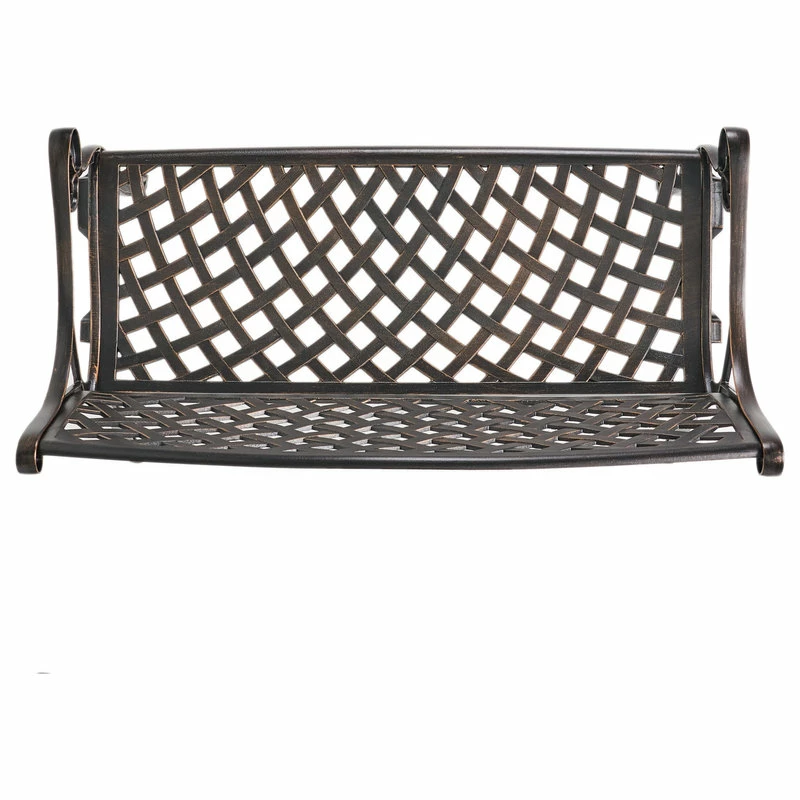 Cheap ๐ GDFStudio GDF Studio Eastwood Antique Copper Cast Aluminum Garden Bench ๐ - Image 10