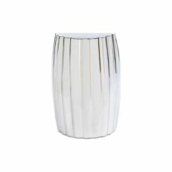 Cheap 👏 Verdugo Gift Company Silver Decorative Stool 🧨