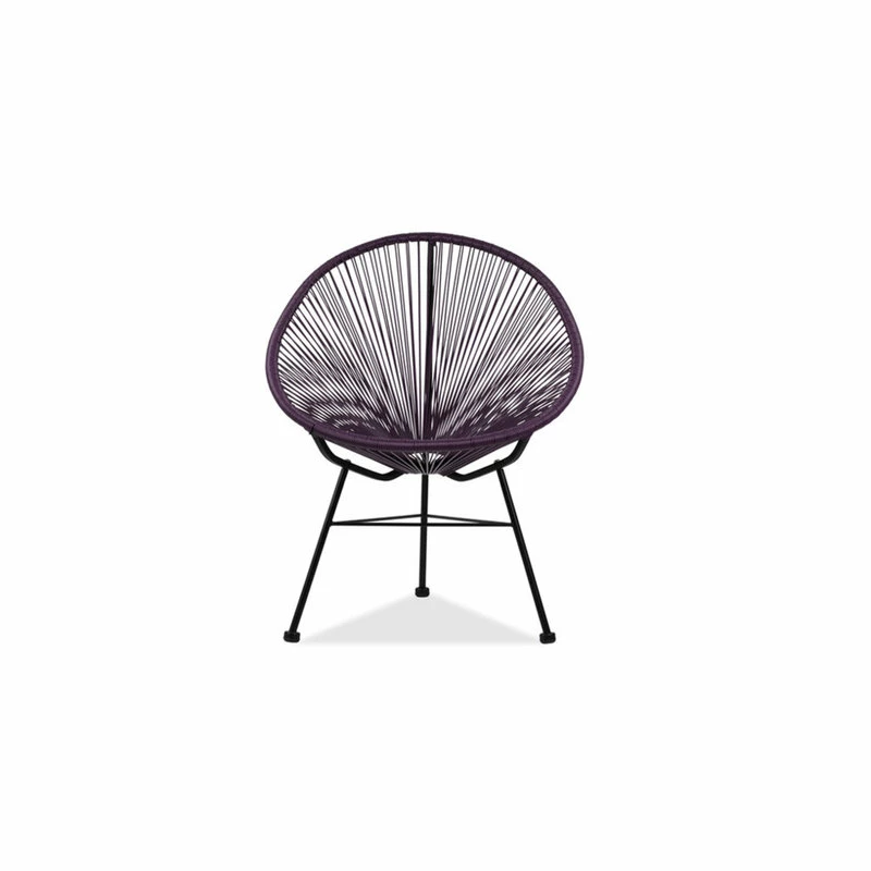 Brand new โจ GFURN Acapulco Indoor/Outdoor Lounge Chair, Purple ๐ - Image 2