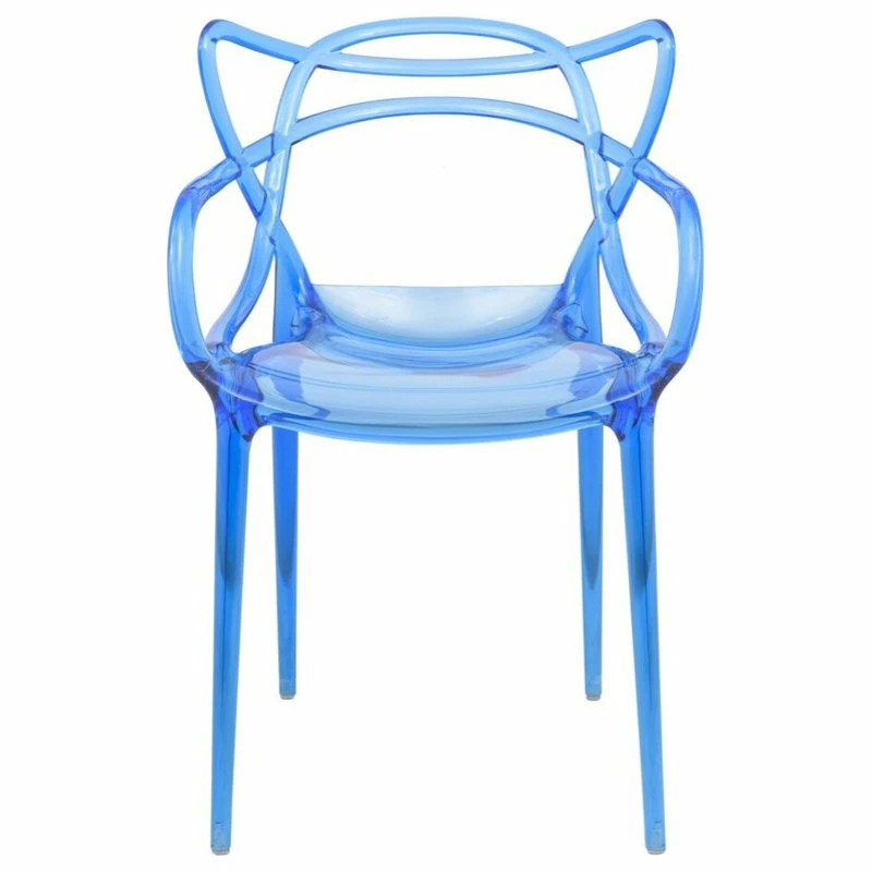 Best reviews of π₯° LeisureMod Milan Modern Wire Design Chair, Blue, MW17TBU π - Image 2