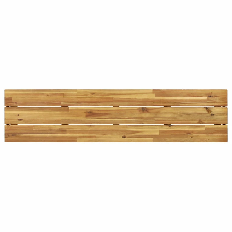 Promo ๐ GDFStudio Colcord Outdoor Modern Industrial Acacia Wood Bench, Teak/Back ๐ - Image 7