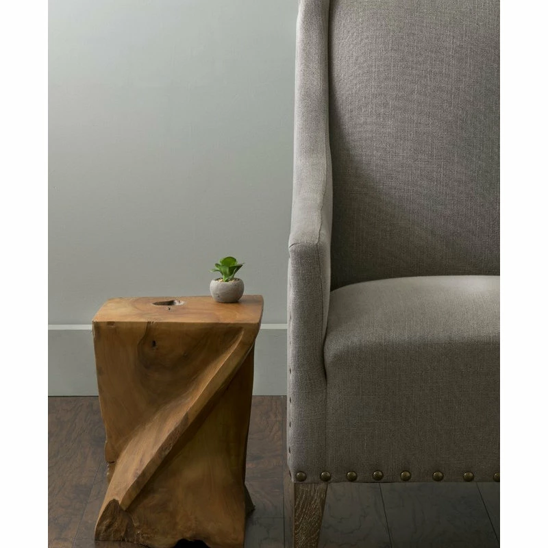 Best reviews of 😍 East At Main's Jones Brown Teakwood Stool 👏 - Image 2