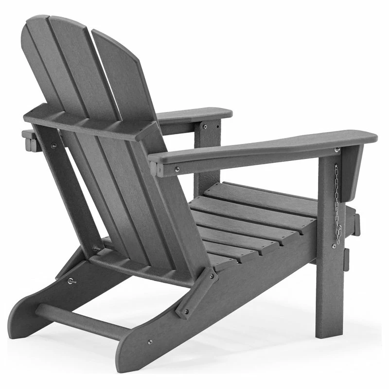 Discount ⌛ Westin Trends WestinTrends 4PCS Outdoor Patio Furniture Folding Adirondack Chairs, Gray 🌟 - Image 7