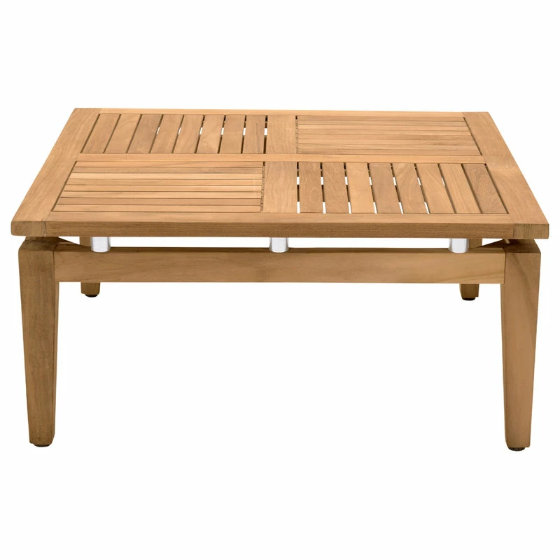 Hot Sale 🌟 Armen Living Arno Outdoor Square Teak Wood Coffee Table 🎉 5 Hot Sale 🌟 Armen Living Arno Outdoor Square Teak Wood Coffee Table 🎉 - Image 3
