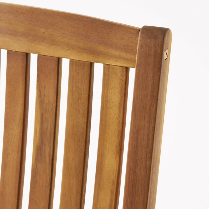 Deals 🤩 GDFStudio Penny Outdoor Acacia Wood Rocking Chairs, Set Of 2, Teak Finish 🥰 - Image 9