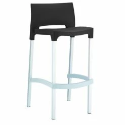 Best Sale 🤩 Compamia Gio Outdoor Bar Stools, Set Of 2, Black 🎉