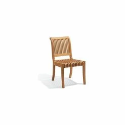 Best Sale 😍 Teak Deals Giva Armless Chair - Outdoor Teak 🎉