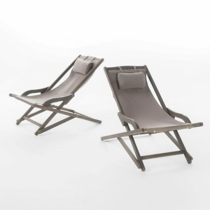 Best Pirce ๐ GDFStudio GDF Studio Northland Outdoor Wood And Canvas Sling Chairs, Set Of 2, Taupe ๐ 3 Best Pirce ๐ GDFStudio GDF Studio Northland Outdoor Wood And Canvas Sling Chairs, Set Of 2, Taupe ๐