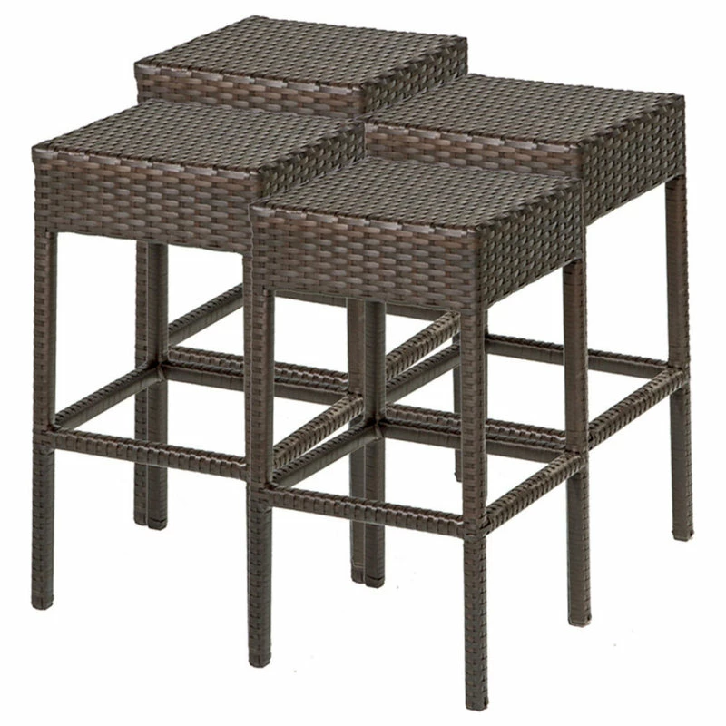 Deals ๐ TKClassics 4 Napa Backless Barstools ๐ - Image 2