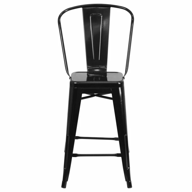 Wholesale 😉 Flash Furniture Black Metal Bar Stool CH-31320-24GB-BK-GG 👍 - Image 4