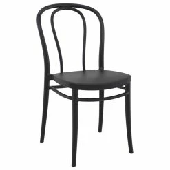 Promo 🧨 Compamia Victor Resin Outdoor Chair Black, Set Of 2 🎉