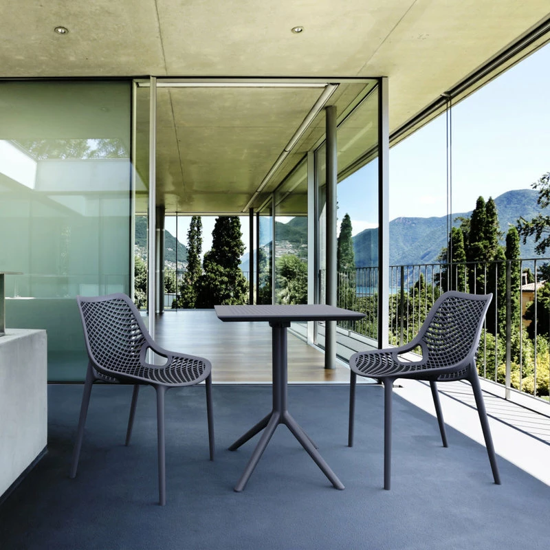 New ๐ Compamia Air Bistro 3-Piece Set Dark Gray ๐ - Image 2