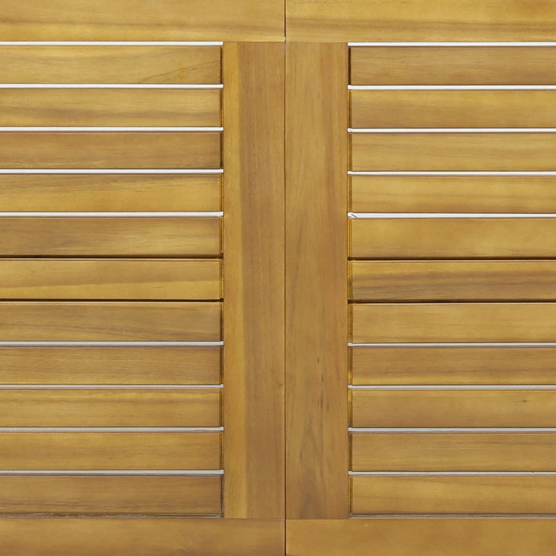 Best reviews of 🎉 GDFStudio Thaddeus Outdoor Rustic Acacia Wood Dining Table 😉 - Image 9