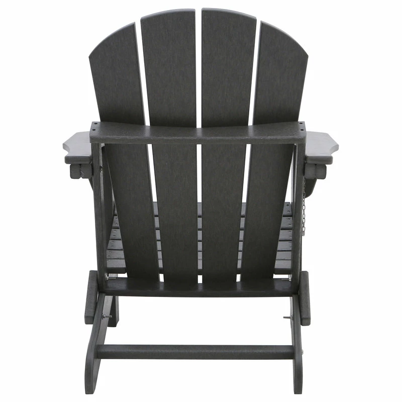 New ๐ Westin Trends-Outdoor Folding Poly Adirondack Chair (Set Of 2), Gray ๐ - Image 5