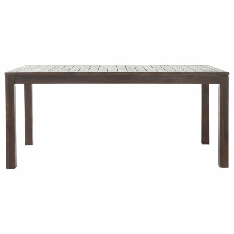 Deals ๐ฅฐ GDFStudio GDF Studio Marin Dark Brown Acacia Wood Outdoor Dining Table ๐
