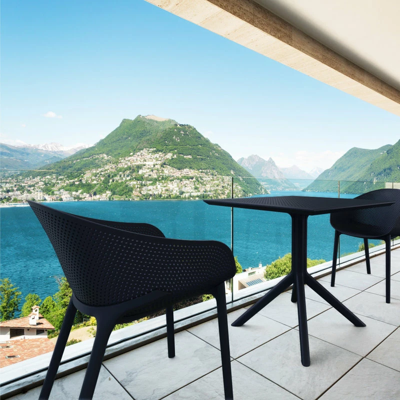 Buy ๐ฏ Compamia Sky Outdoor Bistro 3-Piece Set, Black โญ - Image 2