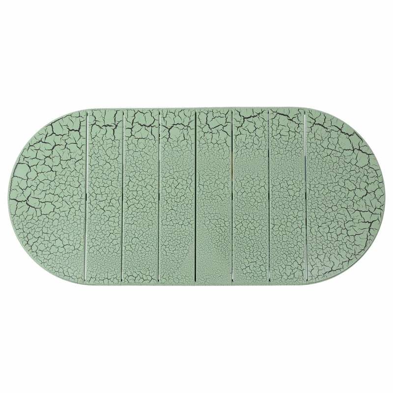 Best Sale 🌟 GDFStudio GDF Studio 3-Piece Porto Outdoor Crackle Finished Iron Bistro Set, Crackle Green 👏 - Image 9