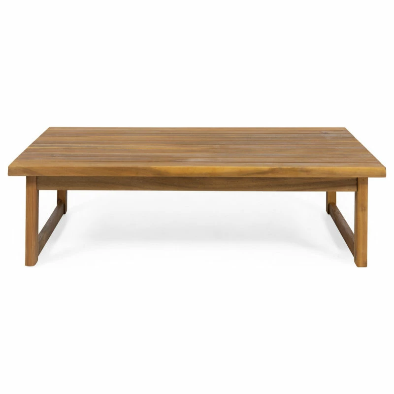 Outlet ๐ GDFStudio Chad Outdoor Acacia Wood Coffee Table, Teak ๐คฉ