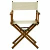 Promo 💯 Casual Home 18" Director's Chair With Honey Oak Frame, Natural/Wheat Canvas ❤️