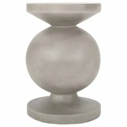 Best deal ✔️ GDFStudio Gaudet Outdoor Lightweight Concrete Side Table, Concrete Finish ✨