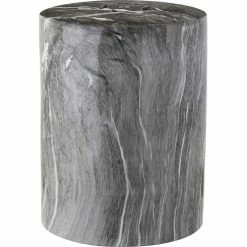 Wholesale 🛒 Safavieh Forster Marble Garden Stool - Black 🧨