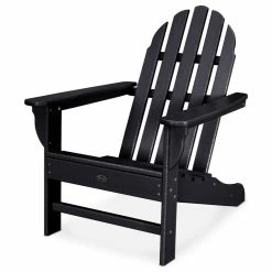 Cheap 😉 POLYWOOD Trex Outdoor Furniture Cape Cod Adirondack Chair, Charcoal Black 💯