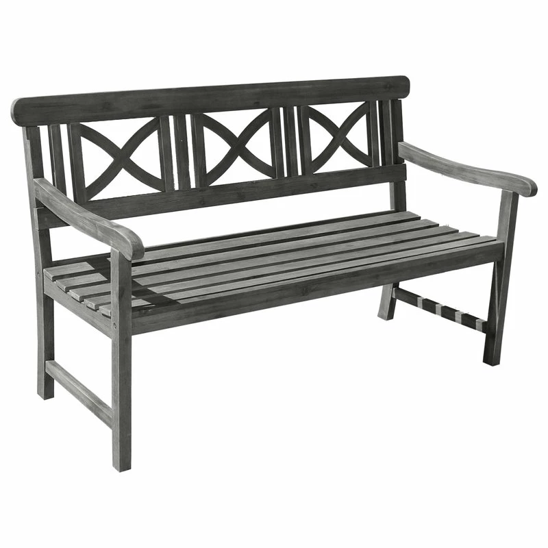 Hot Sale ๐ Vifah Renaissance Outdoor Hand-Scraped Hardwood Bench ๐ - Image 6