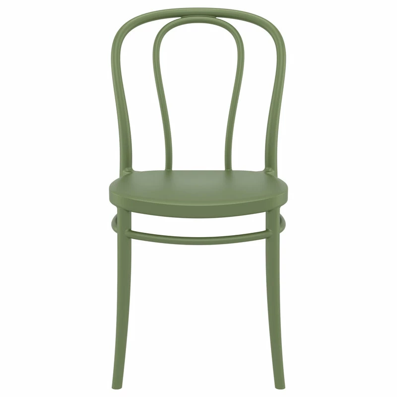 Outlet ๐ Compamia Victor Resin Outdoor Chair Olive Green, Set Of 2 ๐ - Image 3