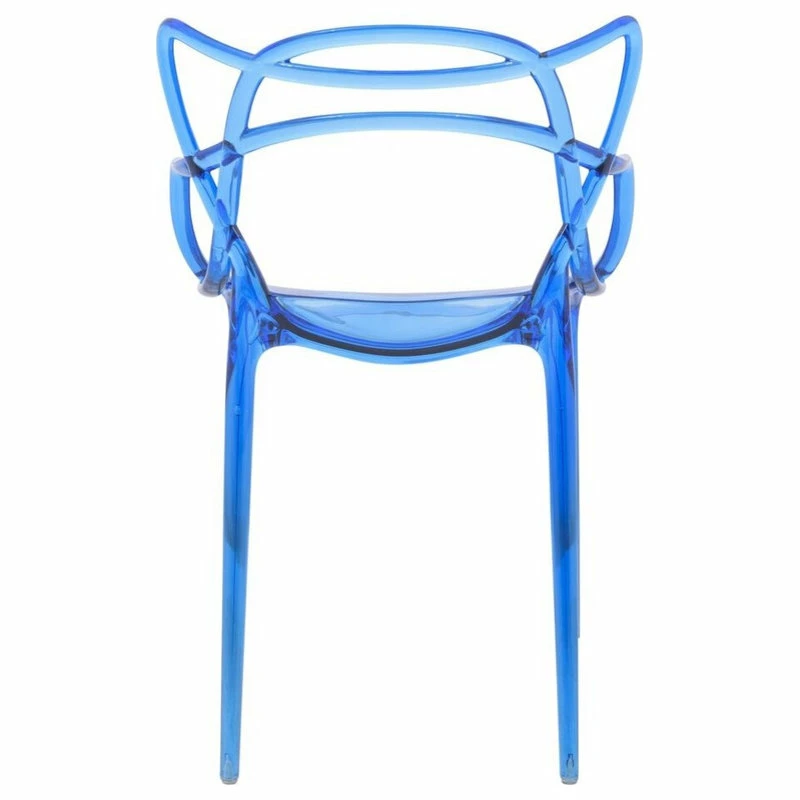 Best reviews of π₯° LeisureMod Milan Modern Wire Design Chair, Blue, MW17TBU π - Image 4