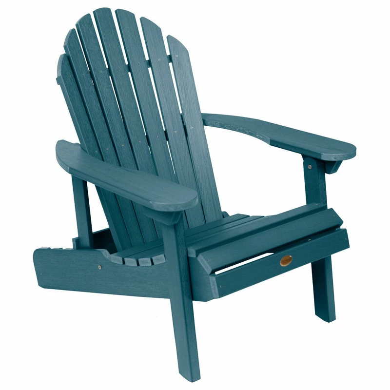 Wholesale ⭐ Highwood Hamilton Folding And Reclining Adirondack Chair, Nantucket Blue ✨