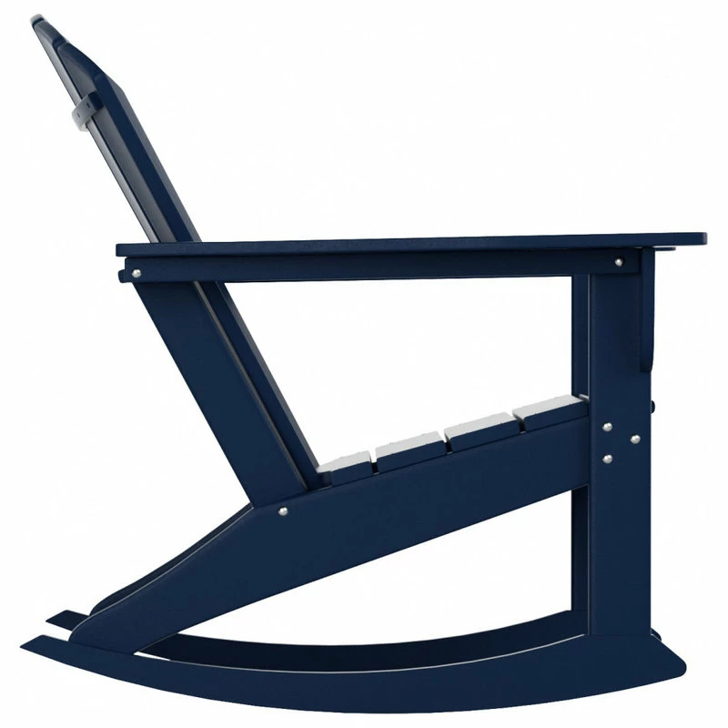 Discount ✨ WestinTrends Outdoor Rocking Poly Lumber Adirondack Chair For Patio Backyard Porch Garden, Na 🔥 - Image 4