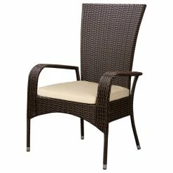 Top 10 😀 Fire Sense Coconino Armchair, Mocha All-Weather Wicker ⭐