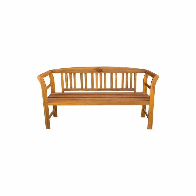Coupon ๐ Vida XL LLC VidaXL Solid Wood Patio Bench 61.8" 3 Seater Outdoor Garden Chair Seating ๐ - Image 2
