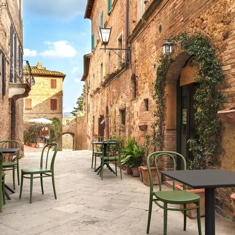 Outlet ๐ Compamia Victor Resin Outdoor Chair Olive Green, Set Of 2 ๐ - Image 7