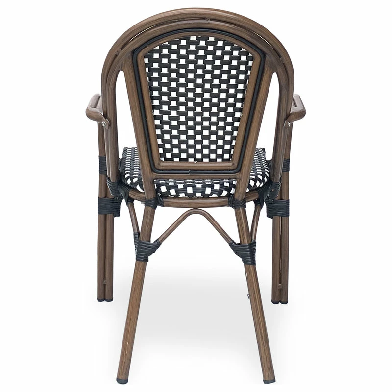 Budget ๐ GDFStudio Symonds Outdoor French Bistro Chairs (Set Of 4), Black/White/Anti Brass ๐ฅฐ 10 Budget ๐ GDFStudio Symonds Outdoor French Bistro Chairs (Set Of 4), Black/White/Anti Brass ๐ฅฐ - Image 8