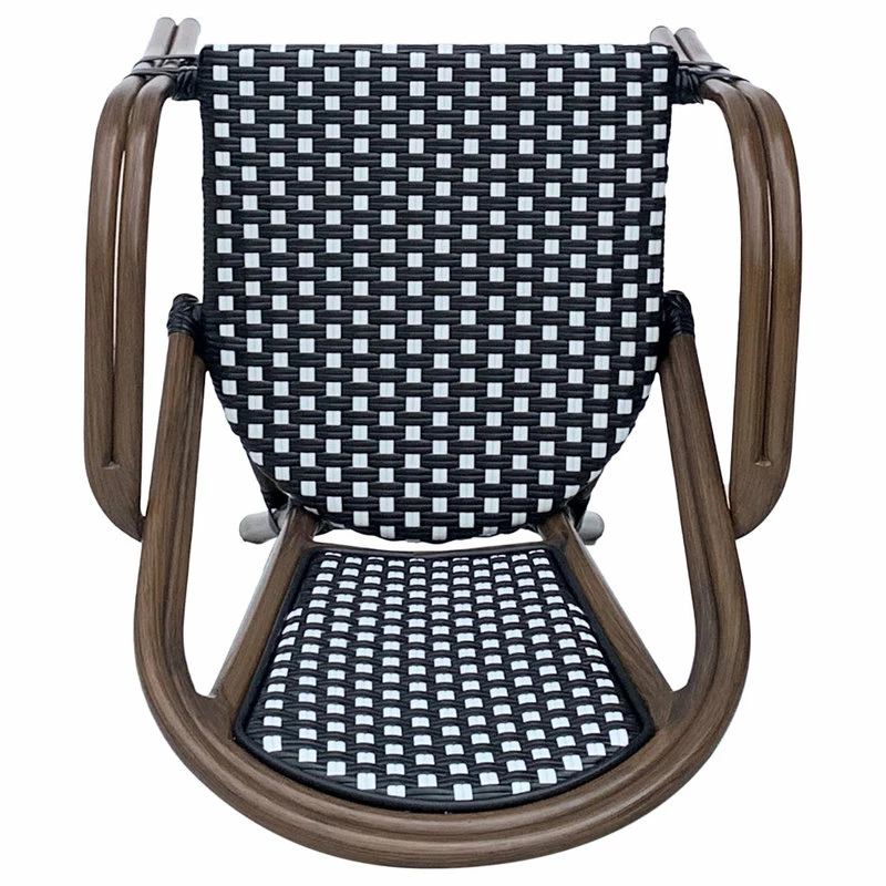 Budget ๐ GDFStudio Symonds Outdoor French Bistro Chairs (Set Of 4), Black/White/Anti Brass ๐ฅฐ 11 Budget ๐ GDFStudio Symonds Outdoor French Bistro Chairs (Set Of 4), Black/White/Anti Brass ๐ฅฐ - Image 9