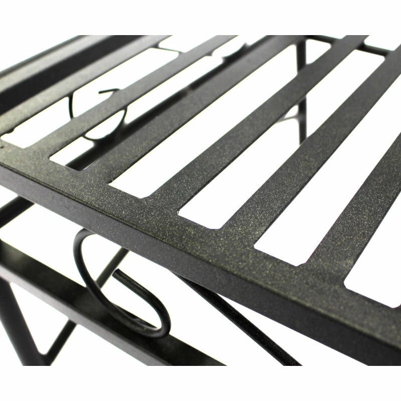 Best deal ๐ Courtyard Casual Black Steel French Quarter Outdoor End Table ๐ฏ - Image 3