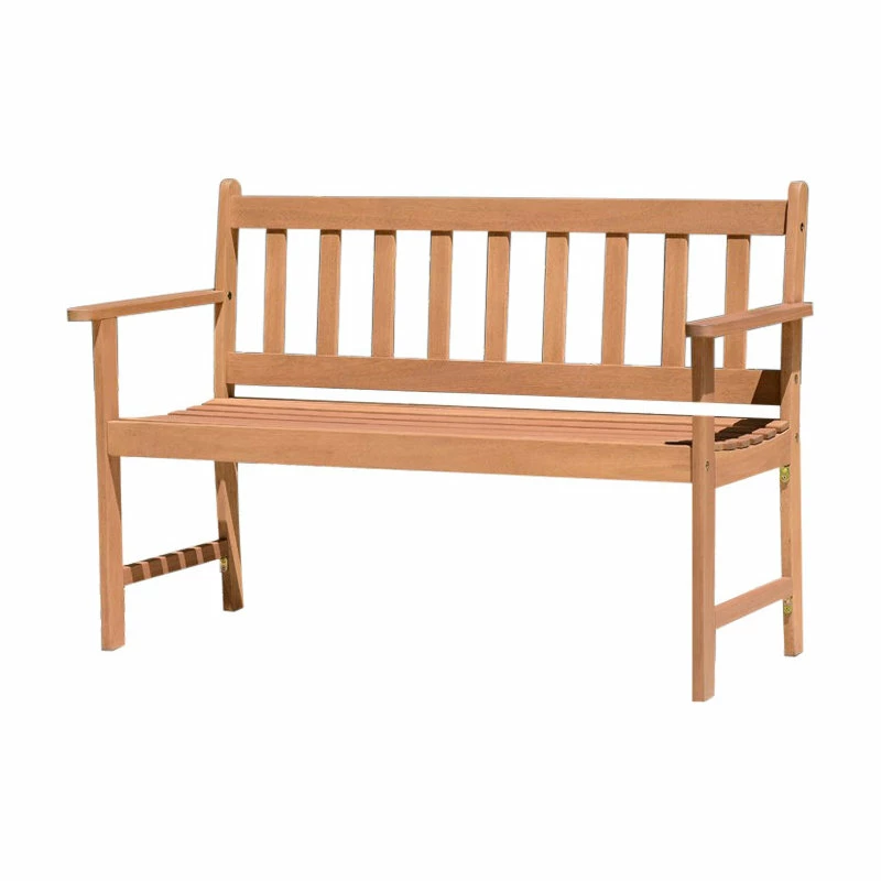 Outlet 🔔 Amazonia Tome Teak Finish Patio Bench ❤️