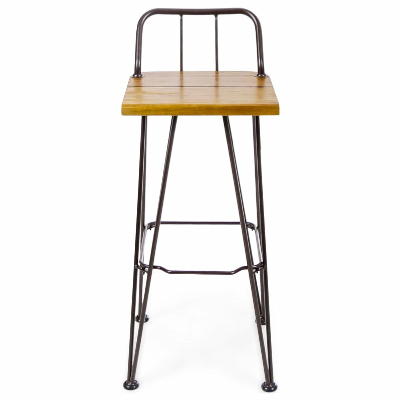 Brand new 🧨 GDFStudio GDF Studio Dione Outdoor Industrial Teak Finished Acacia Wood Bar Set ❤️ - Image 14