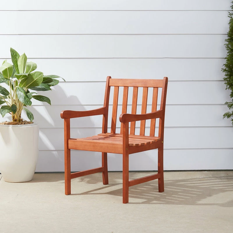 Best Sale ๐ Vifah Outdoor Wood Nobi Armchair ๐งจ