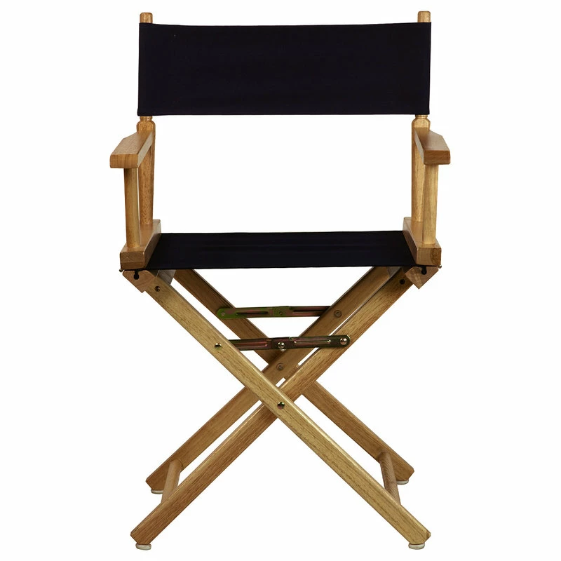 Best Pirce ๐ฅ Casual Home 18" Director's Chair With Natural Frame, Navy Blue Canvas โญ