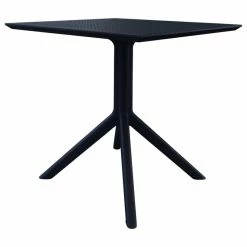 Buy 💯 Compamia Sky Outdoor Bistro 3-Piece Set, Black ⭐