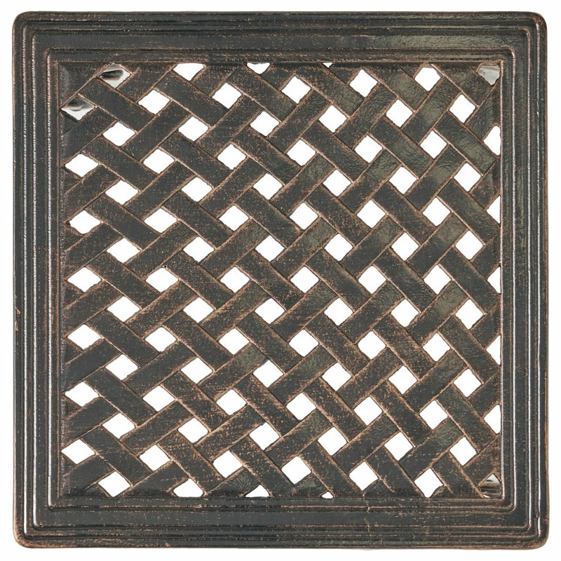 Brand new โจ GDFStudio GDF Studio Hyde Outdoor Cast Aluminium Accent Tables, Set Of 2 ๐ - Image 9