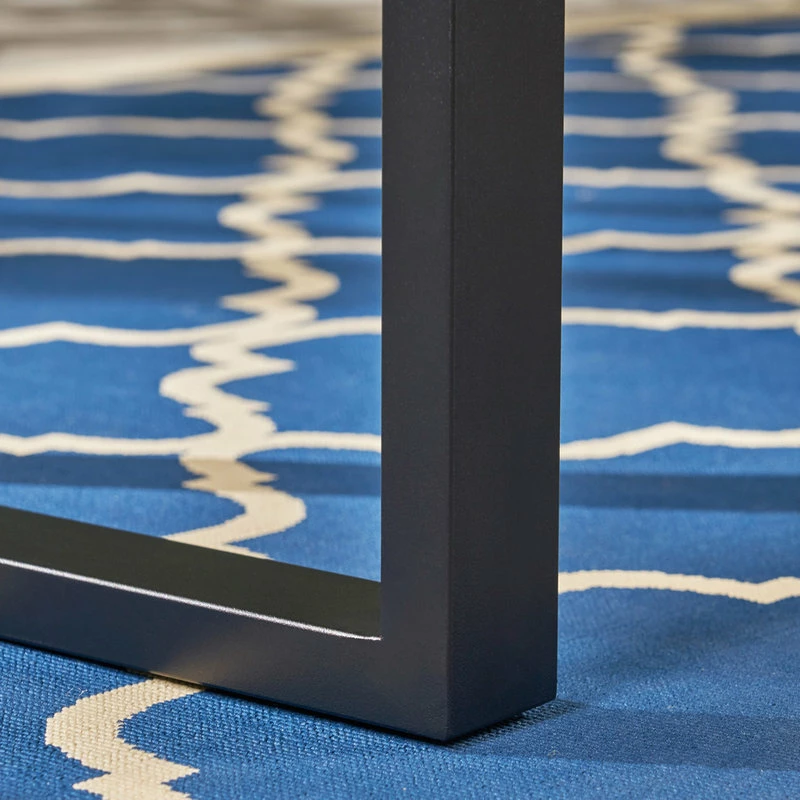 Top 10 ๐งจ GDFStudio GDF Studio Lane Outdoor 70" Acacia Wood And Iron Dining Table ๐ - Image 5